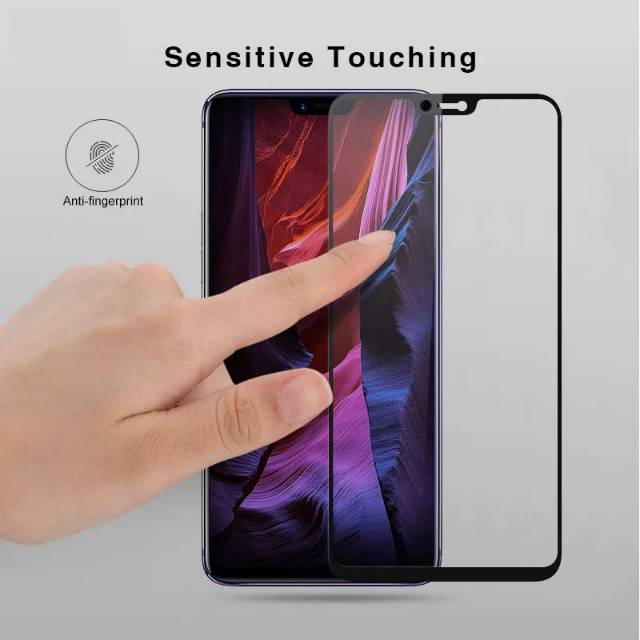 Tempered Glass Full Cover Oppo F7.F7 Pro TG Anti Gores Layar Screen Protector Premium