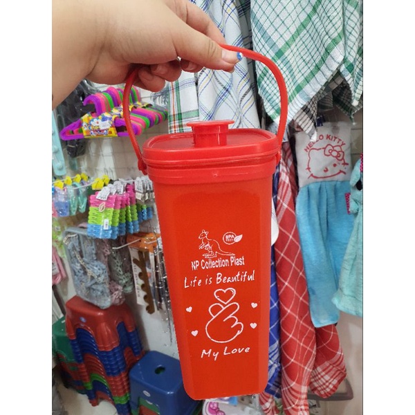 Botol Minum Air Kulkas 2 Liter Cool Pot MIZU 2L 2000ML Tutup Dgn Pegangan