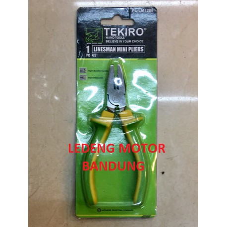 Tang Kombinasi Tekiro 4.5 inci Combinasi Kombi Pliers 4.5&quot;