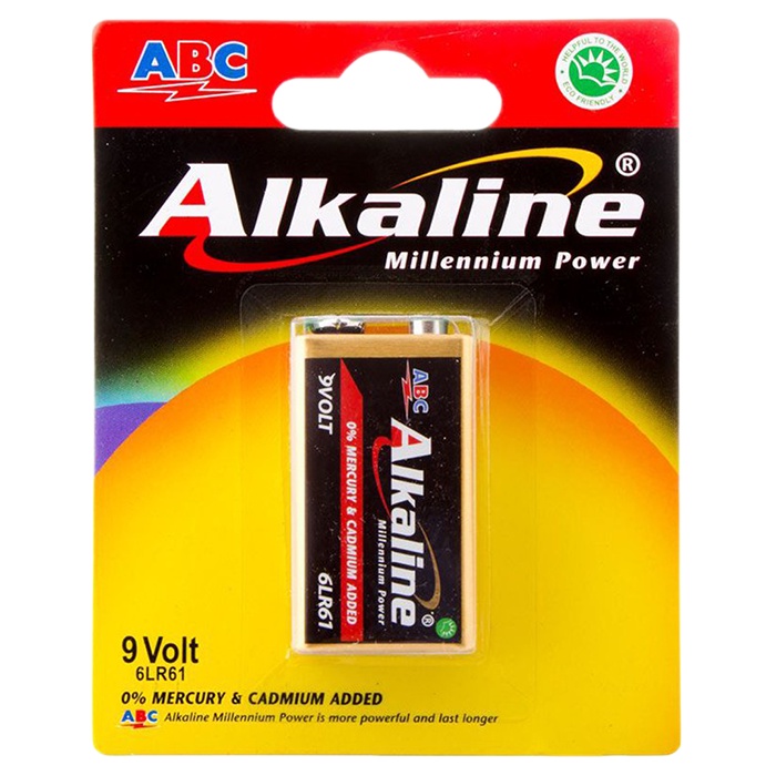 Baterai Alkaline 9 volt