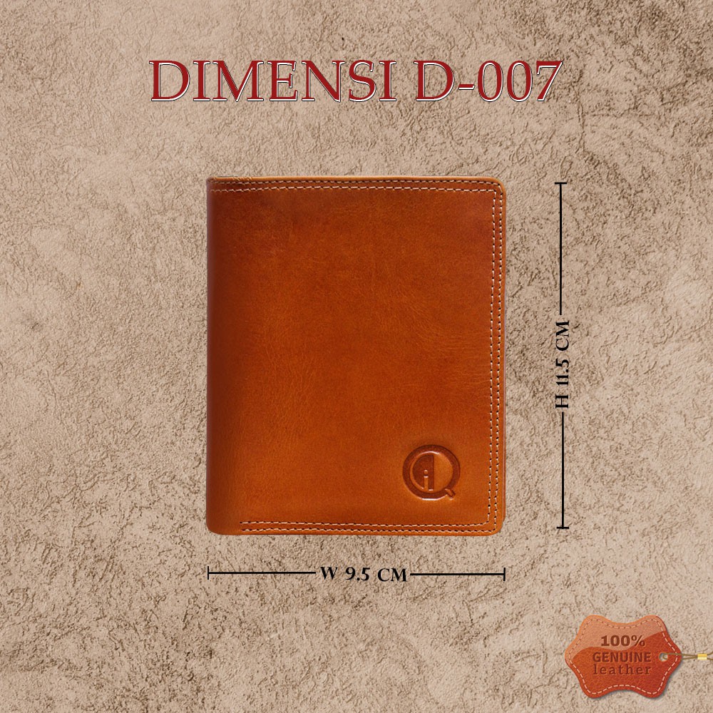 DOMPET KULIT EVREN 15 SLOT KARTU EMBOSS QI LEATHER ORIGINAL EKSKLUSIF DESAIN SIMPLE DAN ELEGANT DOMPET KULIT FULL 100% SAPI ASLI PREMIUM