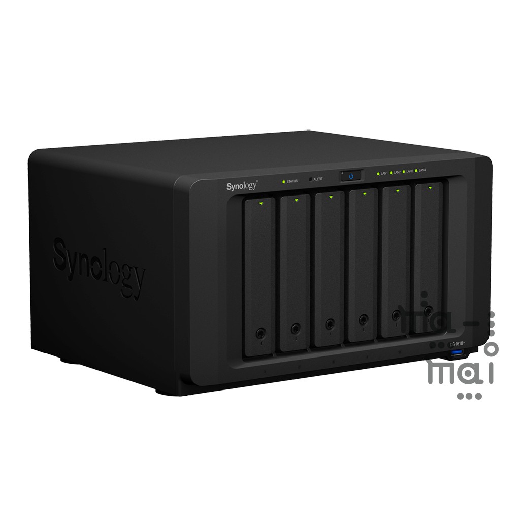 Synology DiskStation DS1618+ 4 GB RAM 6-BAY Intel Atom Quad Core