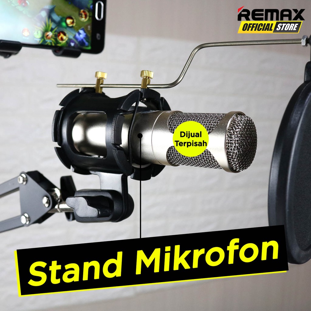 REMAX Stand Mic with Advance M882 Microphone CK100