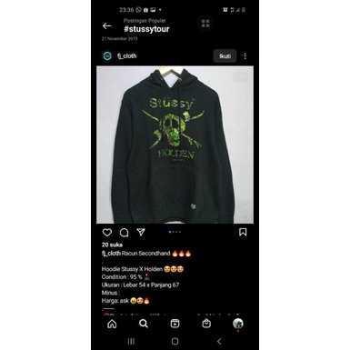 hodie stussy original