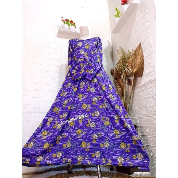 Gamis Hyget Wanita Busui Jumbo Mayung Motif Sultan Janbol Akar Tulip Gracia Termurah Terbaru