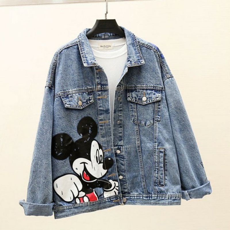 MIKI JAKET OVERSIZE/JAKET WANITA OVERSIZE/JAKET DENIM WANITA/BESTSELLER/IMPORT