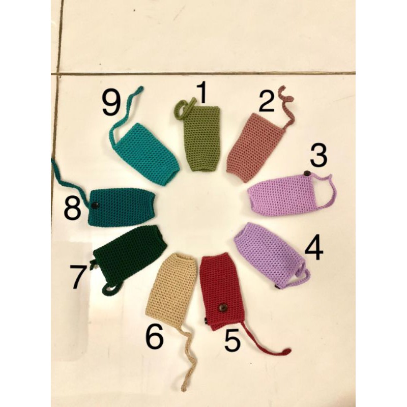 Hand sanitizer case holder rajut(TANPA HAND SANITIZER)