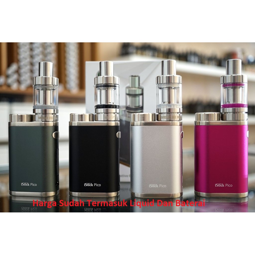 PAKET NGEBULL Eleaf Istick Pico Full Kit 75w Mod Rokok Elektrik Eleaf ...
