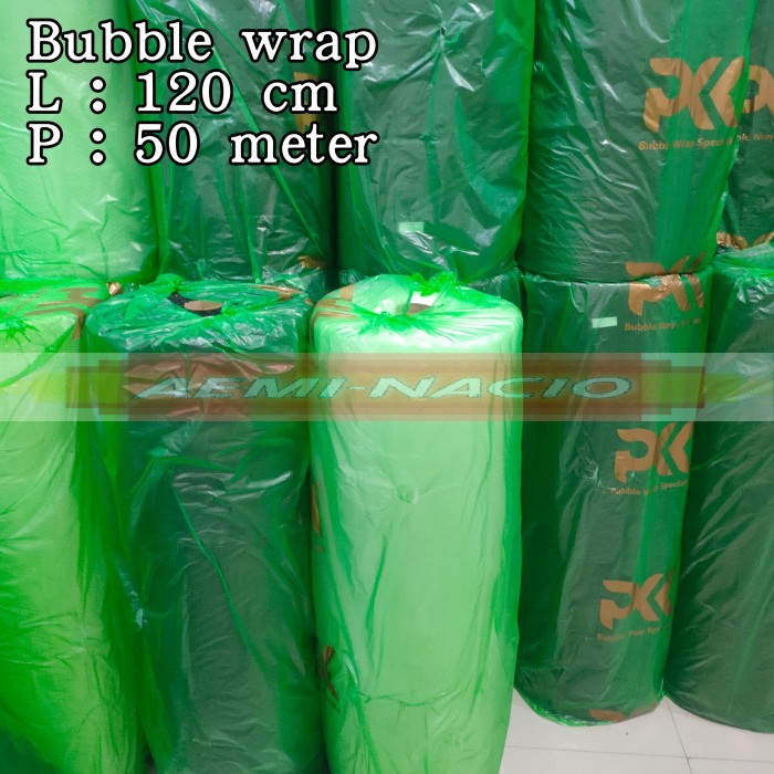 

KHUSUS GO-SEND/GRAB Bubble wrap 120 cm x 50 meter â bubble packing - Putih