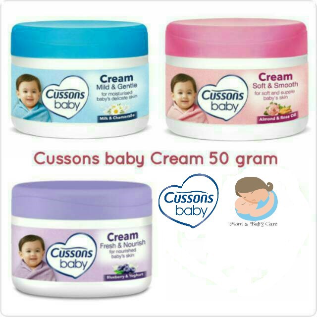 [BPOM] Cussons Baby Cream 50g / 100g / Krim Bayi Cusson / MOM&amp;BABYCARESHOP