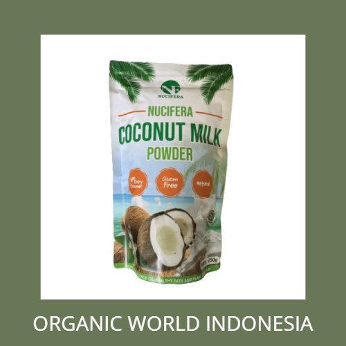 

NUCIFERA Organic Coconut Milk Powder 250g / Susu Vegan Halal