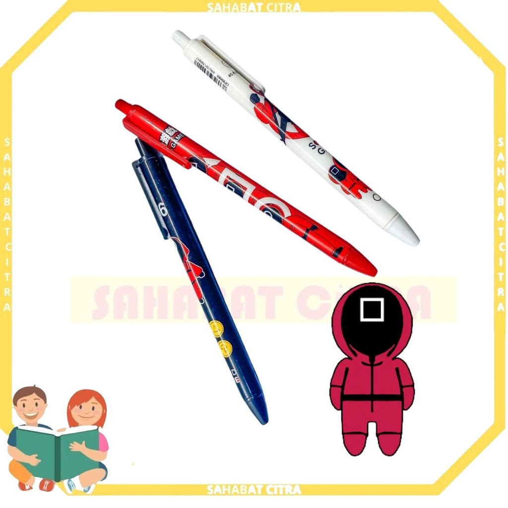 

BOLPEN KARAKTER SQUIDGAME PCS 铅笔