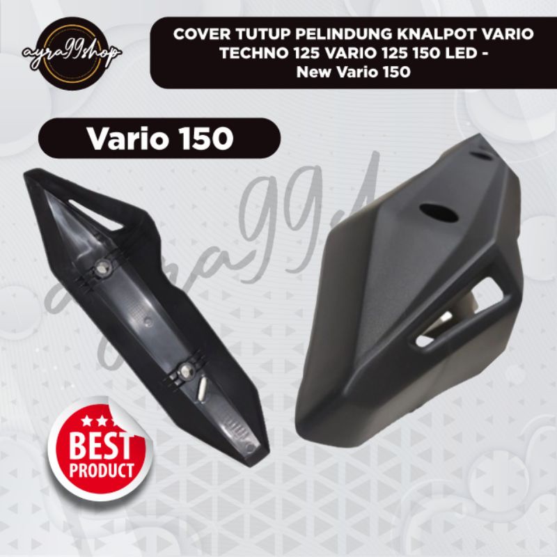 COVER KNALPOT TAMENG KNALPOT PELINDUNG KNALPOT HONDA VARIO TECHNO 125 / 125 LED / 125 ALL NEW