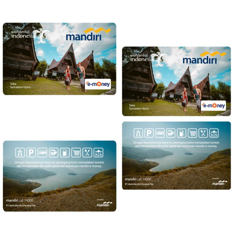 Mandiri e-Money eTOLL Wonderful Indonesia - DANAU TOBA (Sumatera Utara),