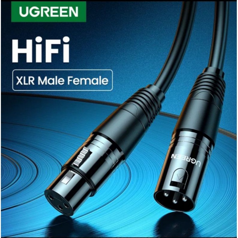 Ugreen XLR Microphone Karaoke Amplifier - Ugreen Kabel XLR Audio Camera Pc Smartphone