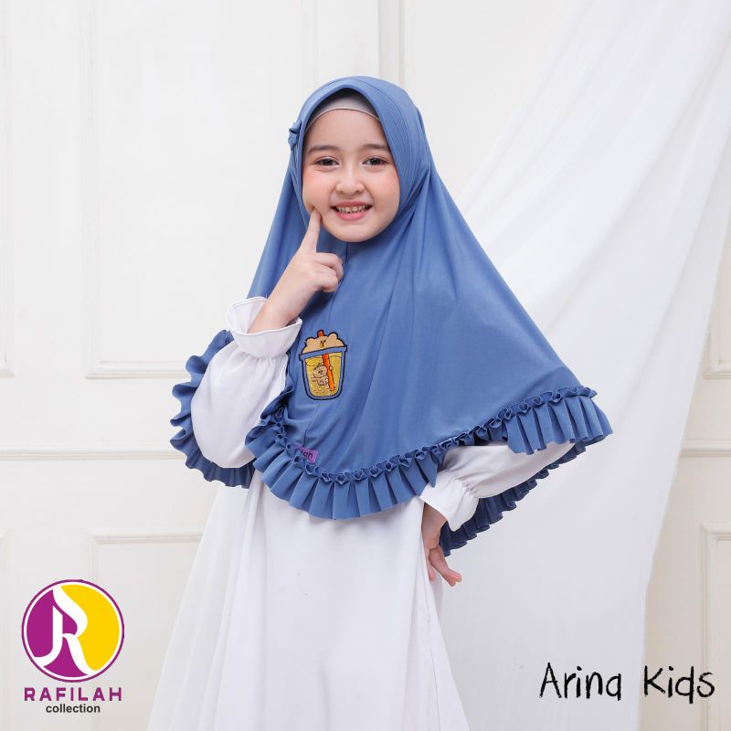 ✨ HIJAB RAFILAH ARINA KIDS // HIJAB ANAK // HIJAB KIDS // HIJAB INSTAN // HIJAB JERSEY // HIJAB GROS