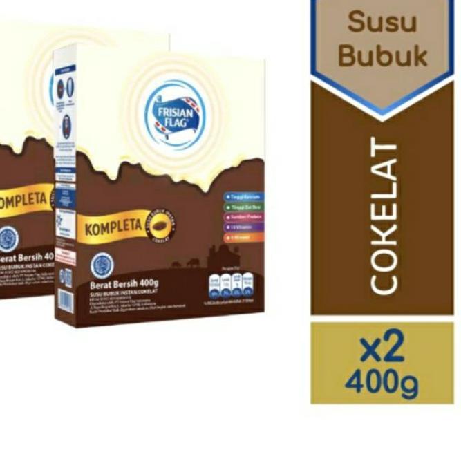 

Kirim Langsung ♥ Frisian Flag Kompleta Cokelat 400gr Susu Bubuk 400 800$