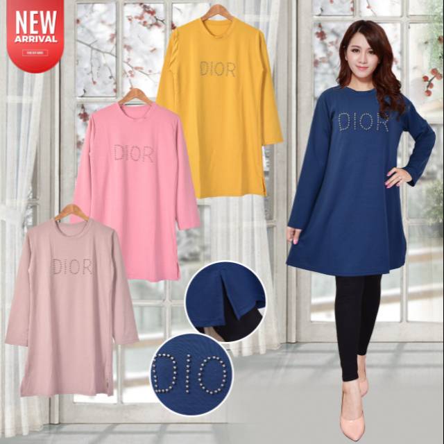 " YOLA DISTRO 16 " / kaos tunik babyterry import cewek 05 / harga murah / bisa bayar di tempat