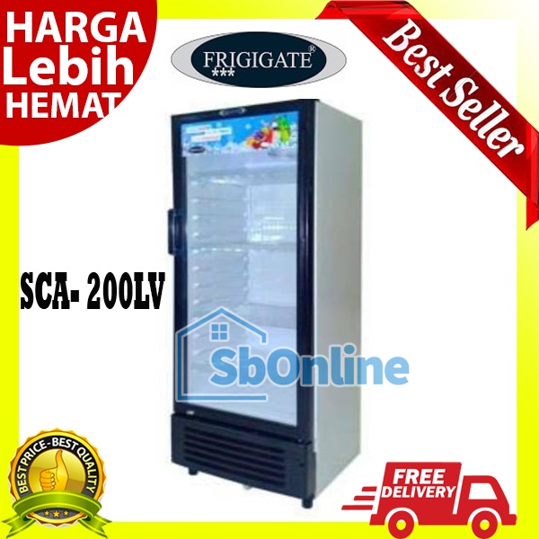 SHOWCASE COOLER 4 RAK FRIGIGATE SCA 200