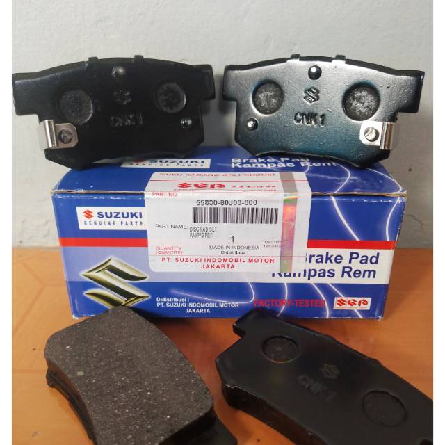 Brake pad kampas rem belakang suzuki x-over  / sx4