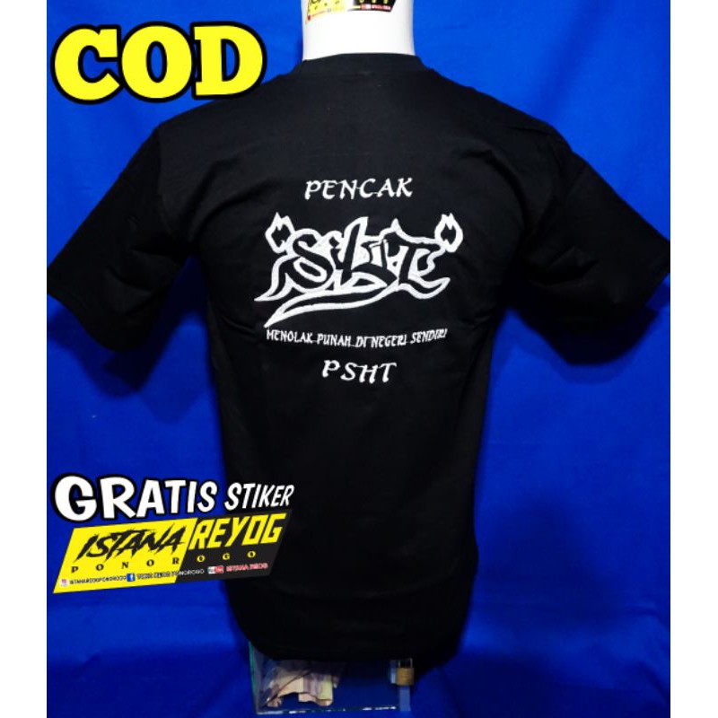 KAOS PSHT SILAT / KAOS BORDIR PSHT / KAOS JEMPER BORDIR PSHT /KAOS SILAT / KAOS IPSI