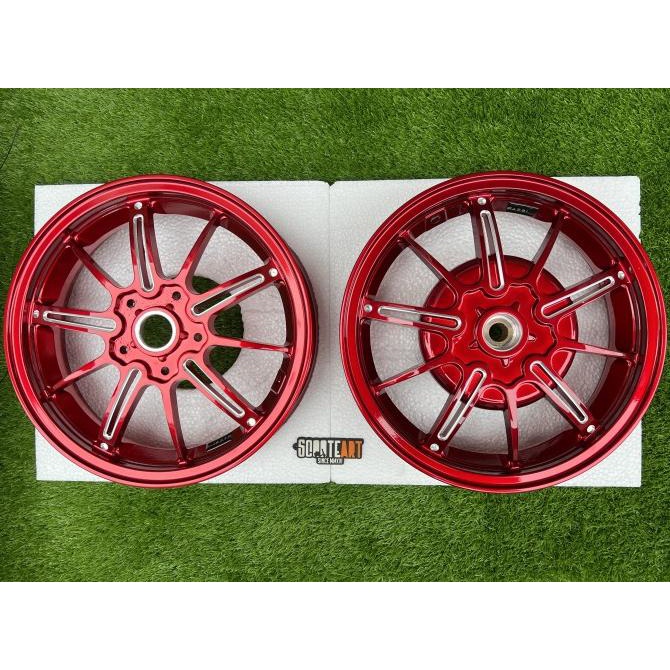 Velg Riezto Drag Rims Vespa Sprint Primavera S Lx R12 Candy Red