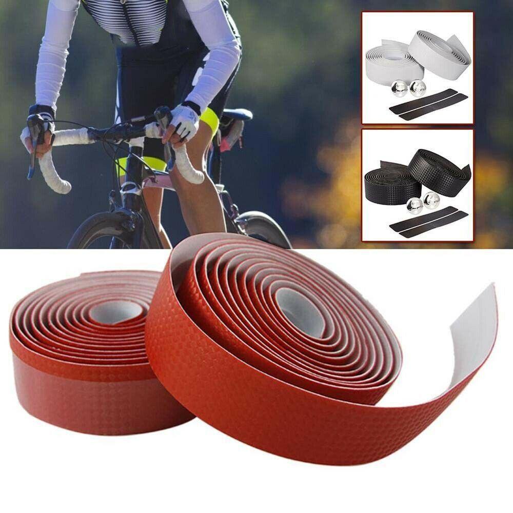 Populer 2Pcs Tape Stang Sepeda Perlengkapan Bersepeda Berkendara Bersepeda Perban Bungkus