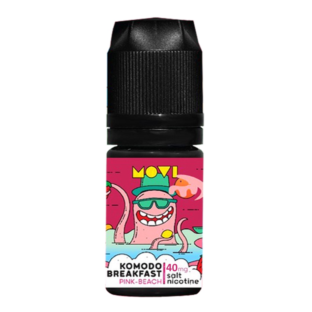 Komodo Breakfast Pink Beach Salt Nic E-Liquid 30ML 40MG [ vape / vapor / rokok elektrik ]