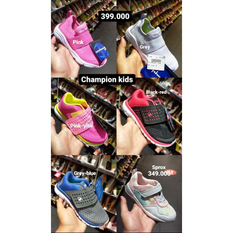 Payless sale champion kids slip on harga normal 419.000