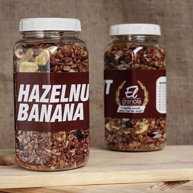 

Terfavorit El Granola Hazelnut Banana / Healthy Snack / Sereal
