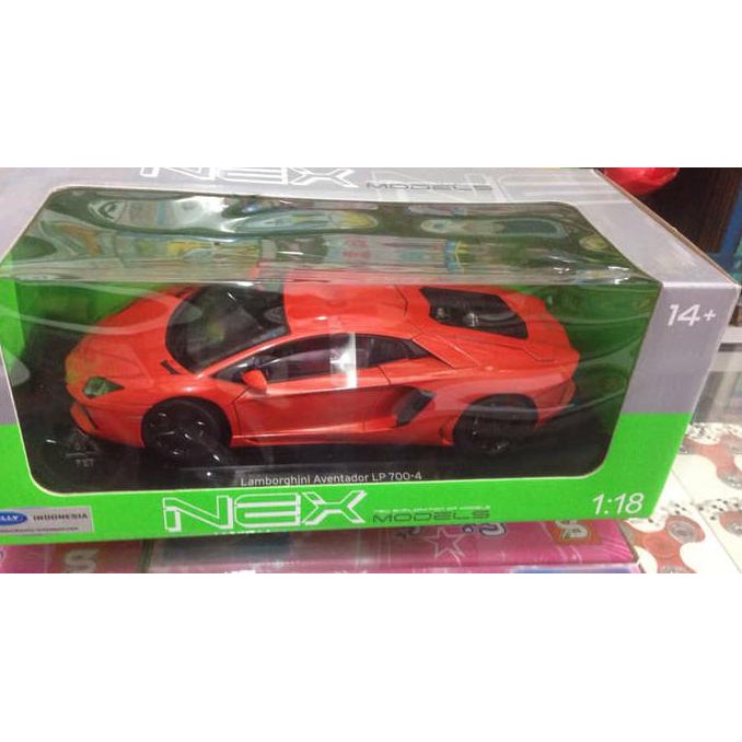 Nex Welly Lamborghini 1:18 - Termurah 