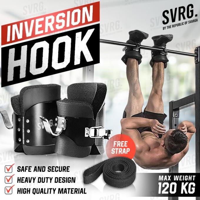 Svarga Inversion Hook - Alat Terapi Inversi untuk Sit Up dan Skoliosis