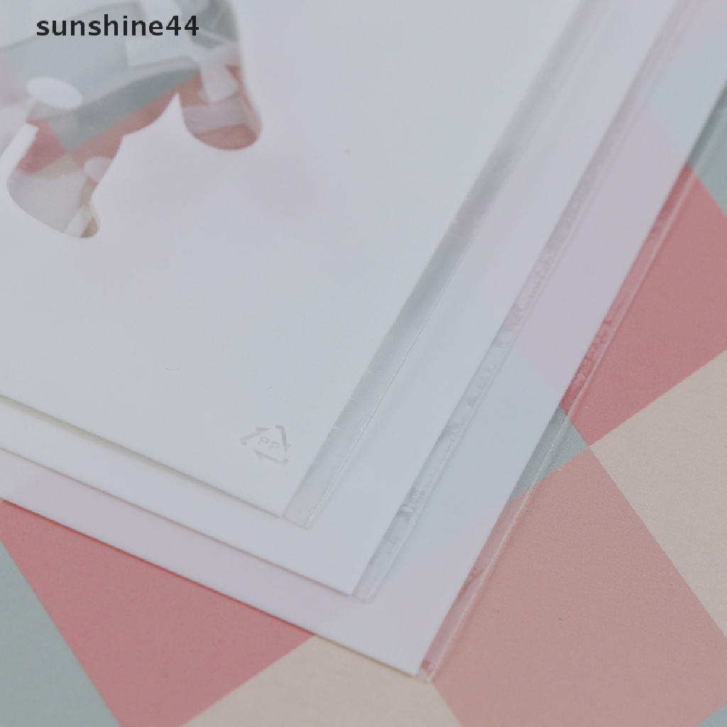 Sunshine 100pcs Kantong Plastik Permen / Biskuit / Kue Motif Beruang Dengan Perekat Untuk Pernikahan
