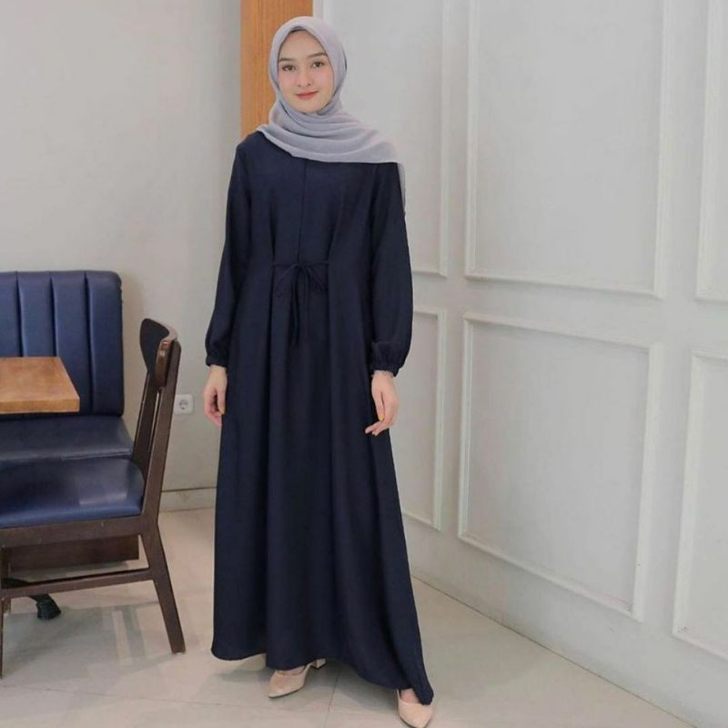 DAVINA DRESS (GAMIS TALI TENGAH)