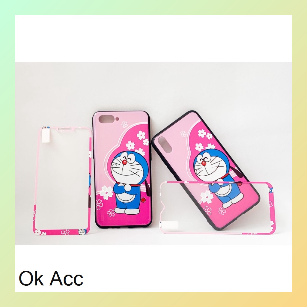 BARU CASE BONUS TG Kaca karakter Oppo A1k,Realme C2 A31 A33/A53 A37/Neo 9 A3S/C1 A5S/A7/A12/A11K/2 pro/U1/U2 5/5i/5S/C3 C17/7i C12 C15 Samsung j2 Prime vivo y11/y12/y15/y17 y20/y20i/y20s/y12s y30/y30i/y50 y91/y93/y95 y91C Redmi 3S,4A,5A,8A,9A,9C HCTG 20