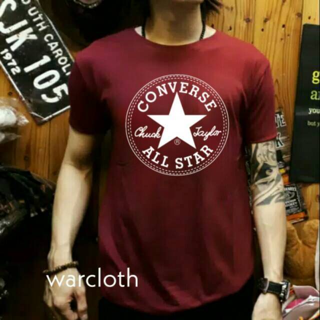 KAOS DISTRO CONVERSE/BAJU DISTRO CONVERSE/KAOS PRIA/KAOS COWOK