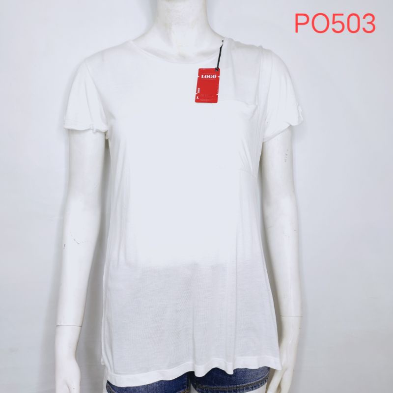 NEW T-Shirt LOGO JEANS Wanita Terbaru AP503 P35rjk