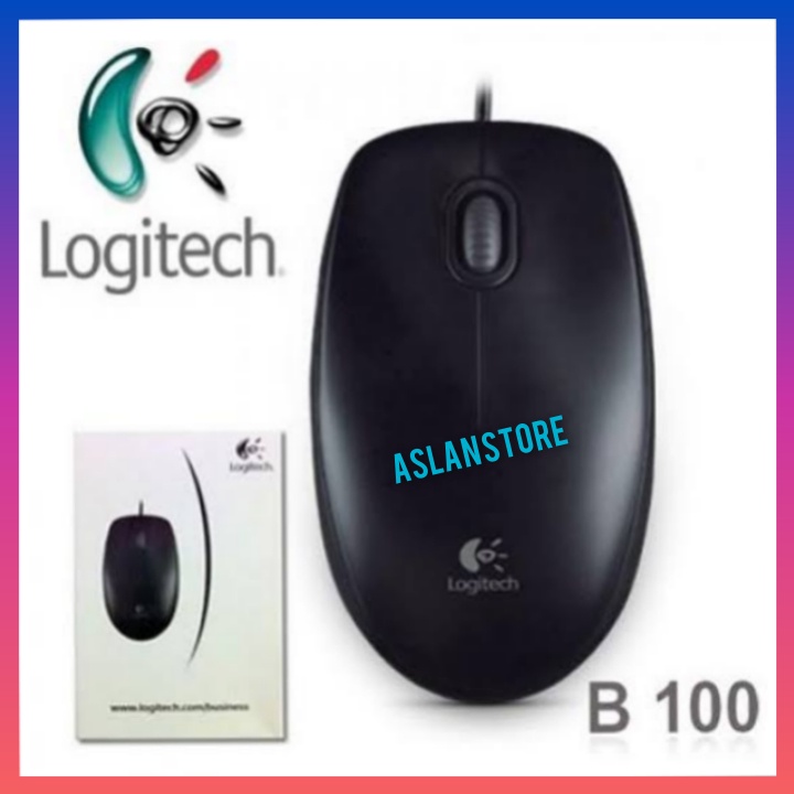 MOUSE USB LOGITECH B100 OPTICAL USB 100% ORIGINAL