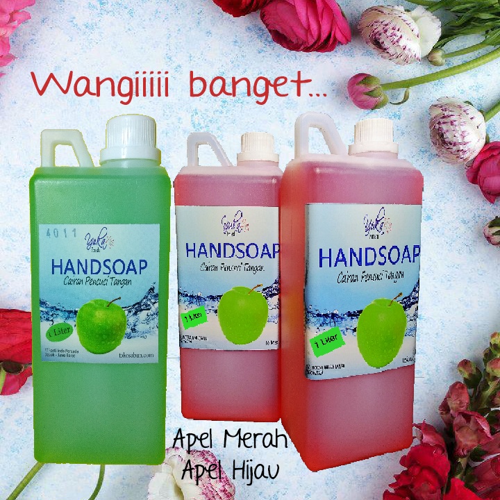 Yuka Sabun Cuci Tangan APEL 1 Liter  Hand Soap