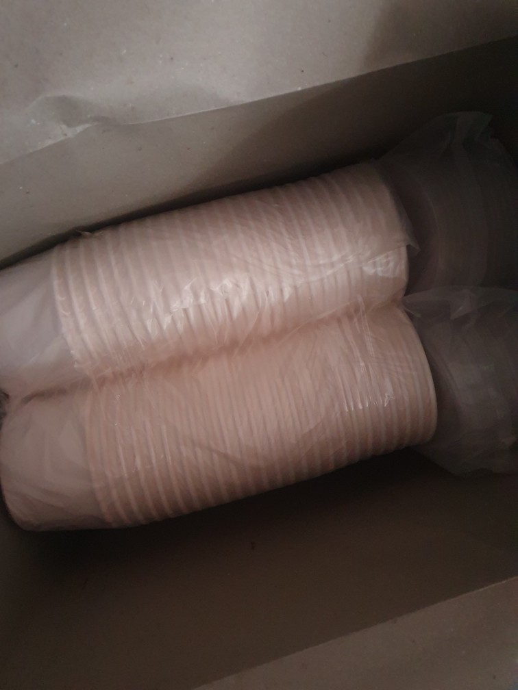 Sekat  - Inner Tray - Paper Bowl 650 Ml & 800 Ml  Food Grade (100pcs)