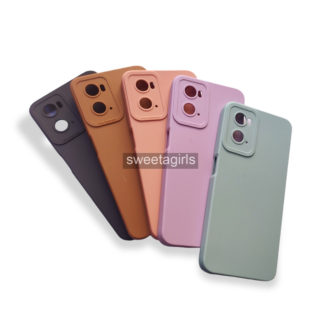 Softcase Silicon untuk Oppo A36 / A76 ( Sama Ukuran) - Sweetacase.id -  Case Macaroon - Candy Case - Casing Baby - Aesthetic Case