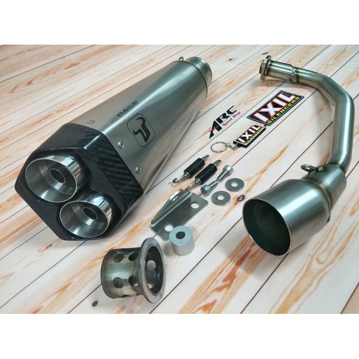 Knalpot Ixil IXrace Hexacone Nmax 155 Fullsystem Original Spain