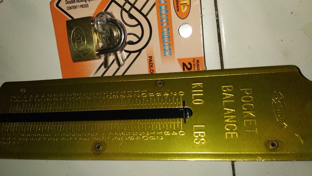 Gembok Kuning Ats 25 Mm / Gembok Rumah / Gembok Kunci Kecil