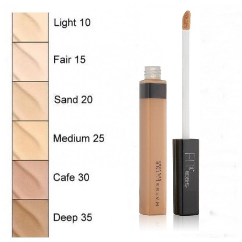 MAYBELLINE FIT ME CONCEALER - CONCEALER 5 VARIAN WARNA KULIT WAJAH