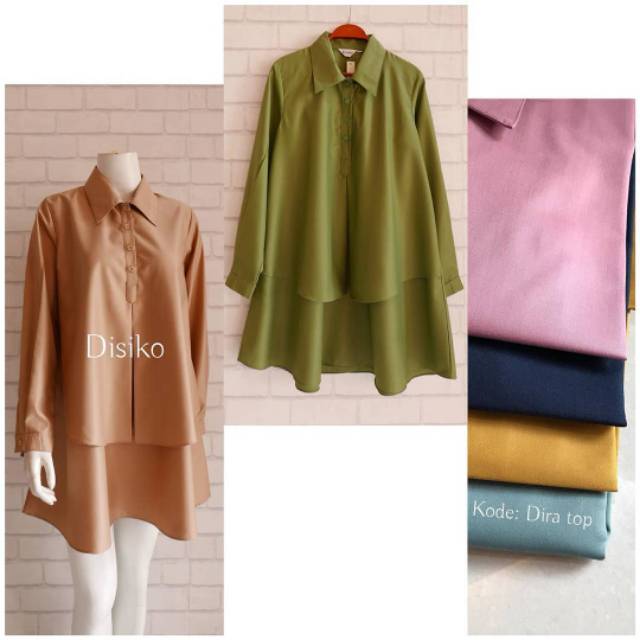 Dira Top design by Disiko - Blus katun Toyobo- Atasan wanita terbaru- Blus kekinian!