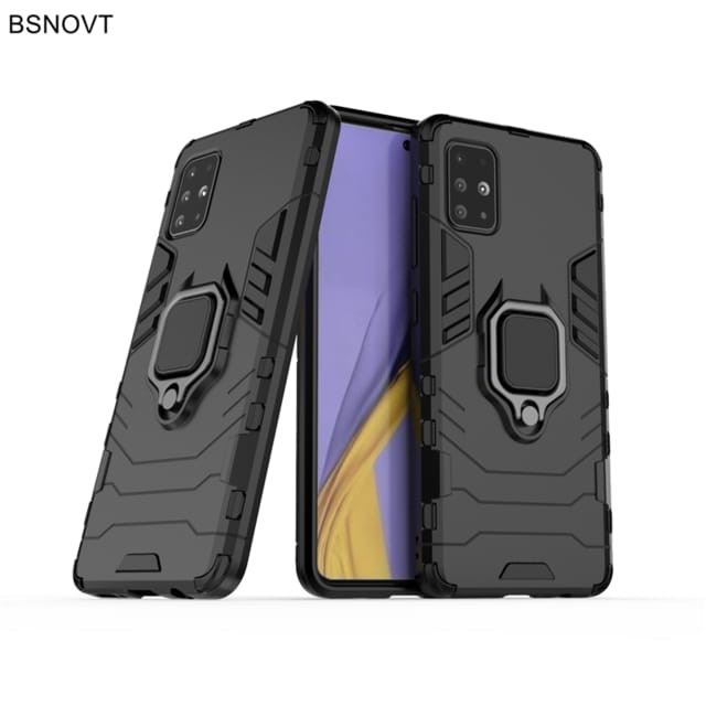 Samsung A52 A52s 5G A72 A22 A32 4G / 5G A51 A71 Soft Case Hybrid Cover Ring Stand Panther Series