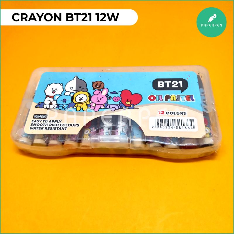 

Crayon Bt21 12W/Crayon Karakter/Crayon Anak Lucu