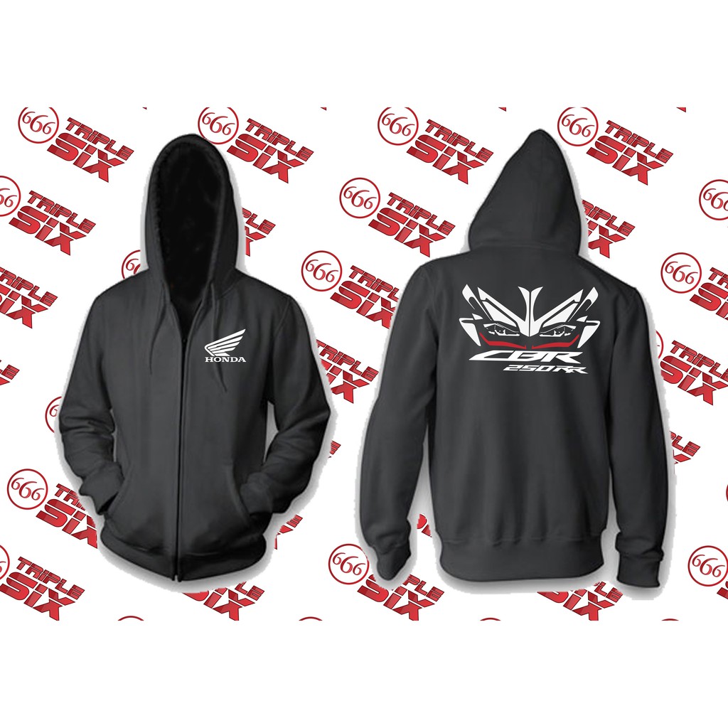 Jaket Hoodie Zipper Honda CBR 250 RR