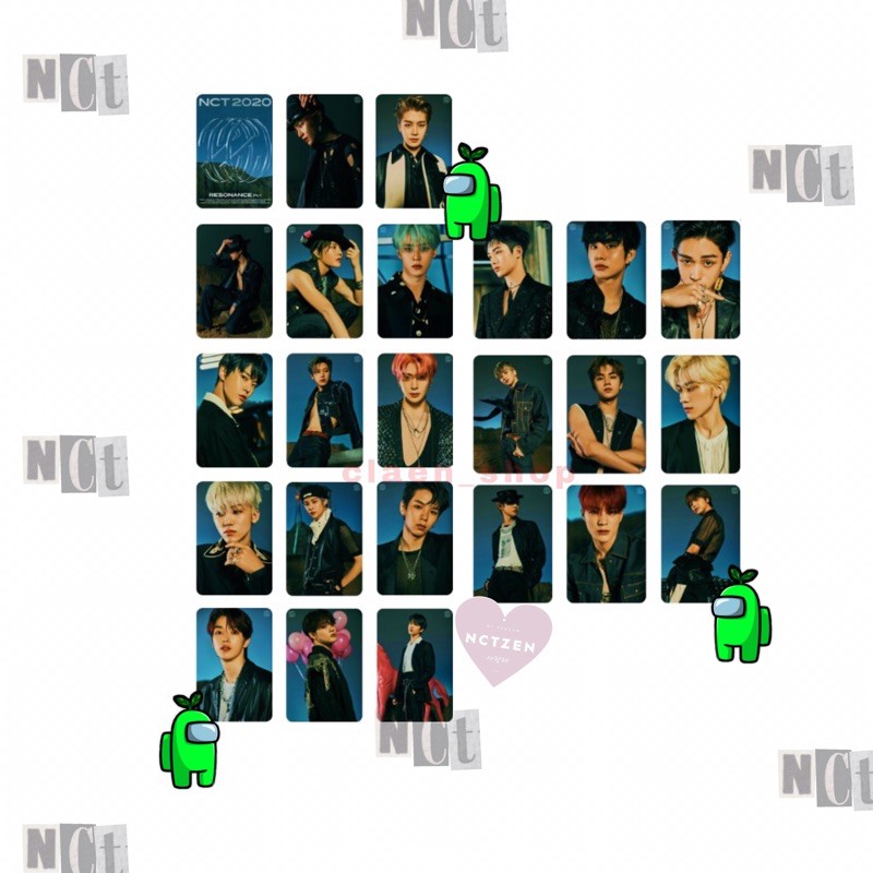 Photocard NCT 2020 Resonance pt.1 ver 1