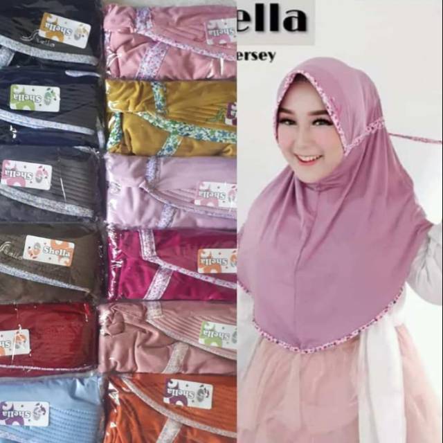 SERUT SHELLA LIST BUNGA READY 24 WARNA